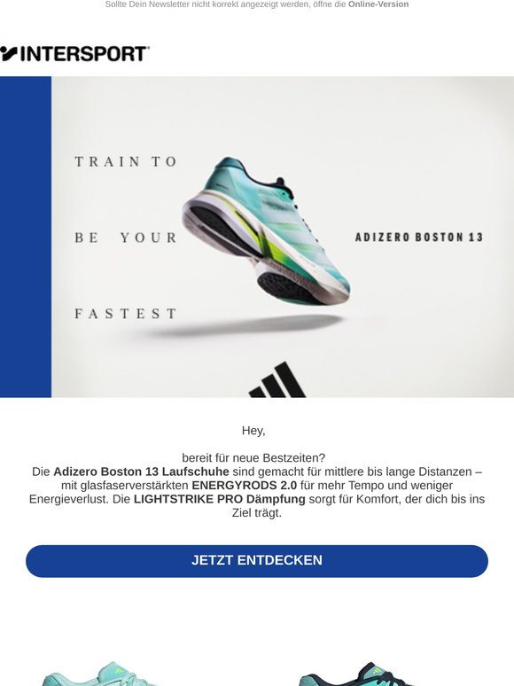 Erreiche deinen nächsten Meilenstein mit dem adidas Boston 13!