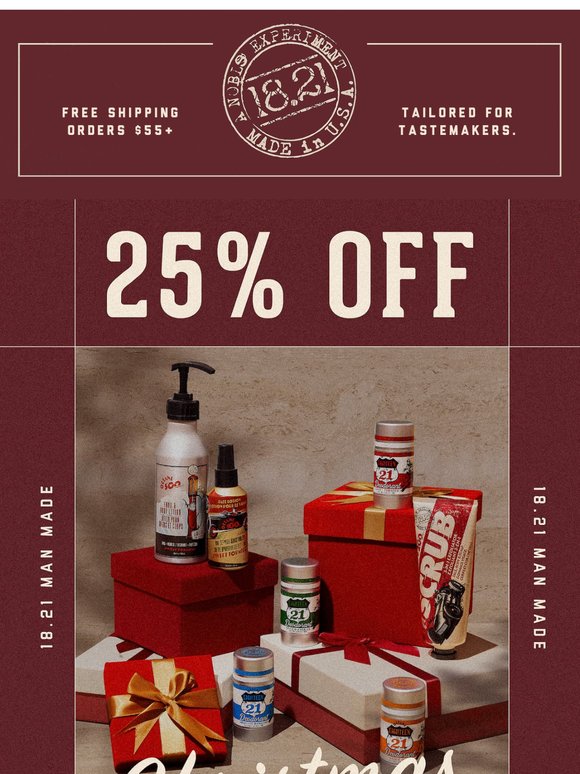 No Snow. No Socks. Just 25% Off. 👉