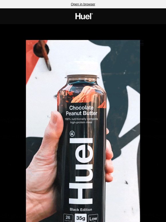 Chocolate Peanut Butter Huel 🍫🥜