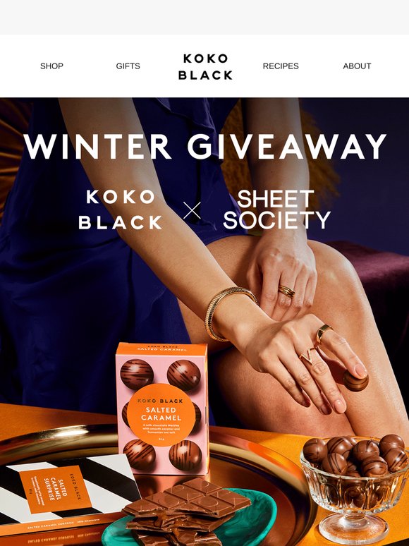 Koko Black x Sheet Society Giveaway