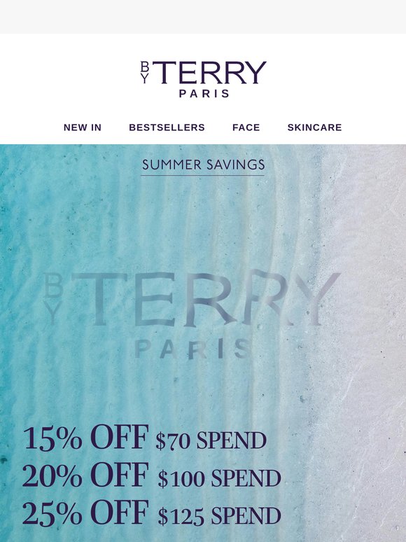 Summer Savings: Up to 25% off