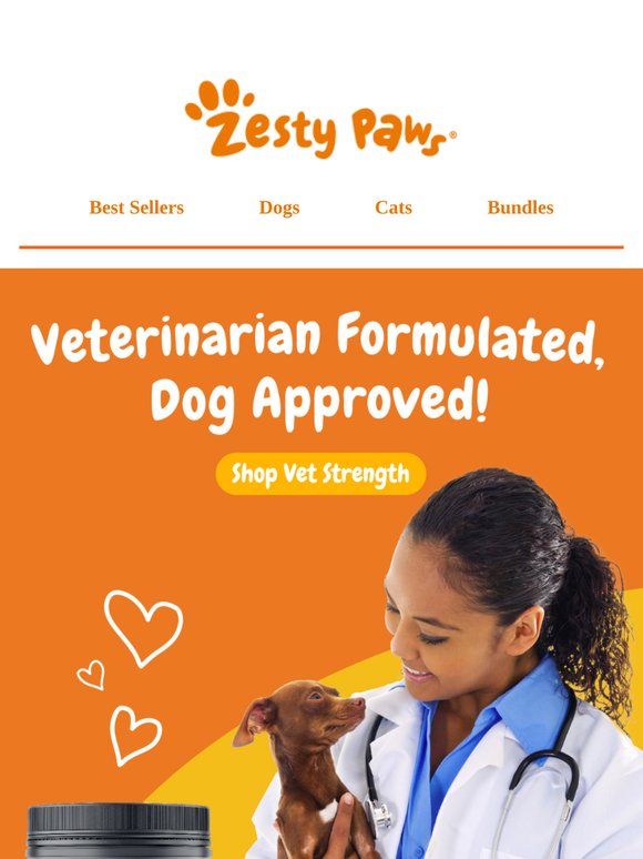 Vet-formulated, pet-loved 🩺🧡