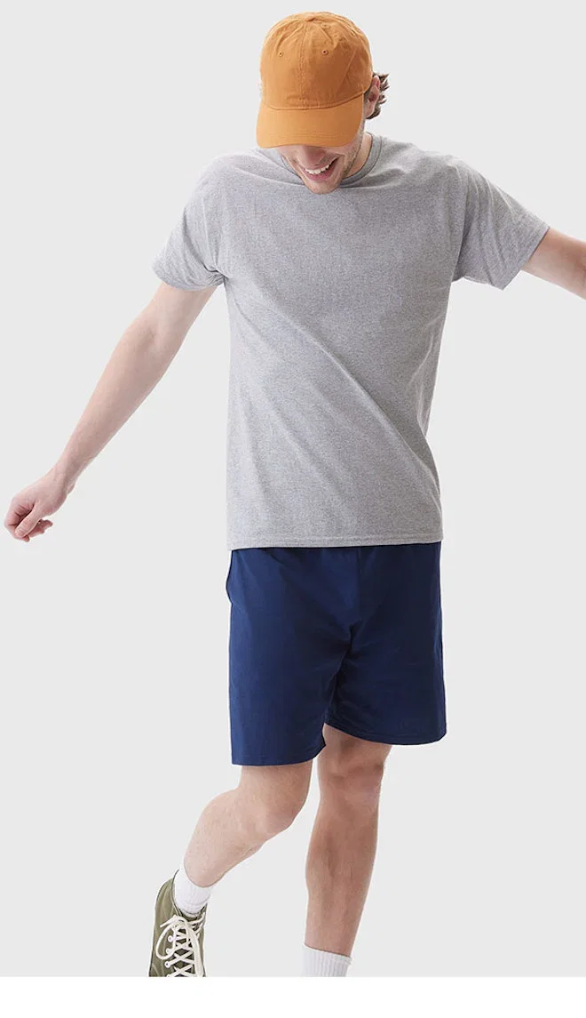 Essentials Men’s Cotton Shorts with Pockets