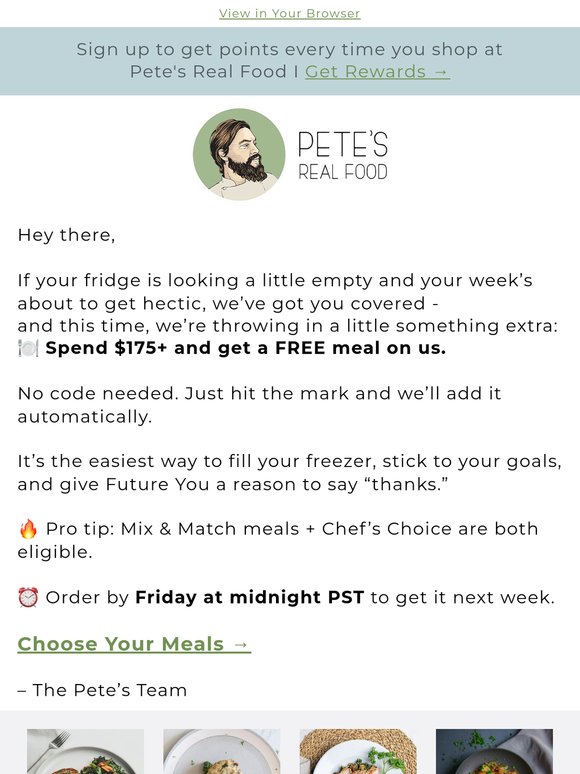 Dinner’s On Us (Well, One of Them)