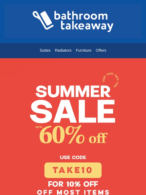 Enjoy 10% Off Most Items With Code TAKE10 😍