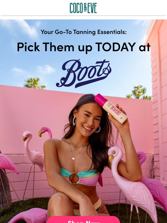 Get Bronzed and Sun-Kissed at Boots!