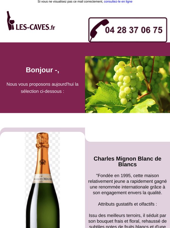 Aujourd'hui Charles Mignon Blanc de Blancs et Maison Aujoux - Pays d'Oc IGP Moment de Plaisir Rosé