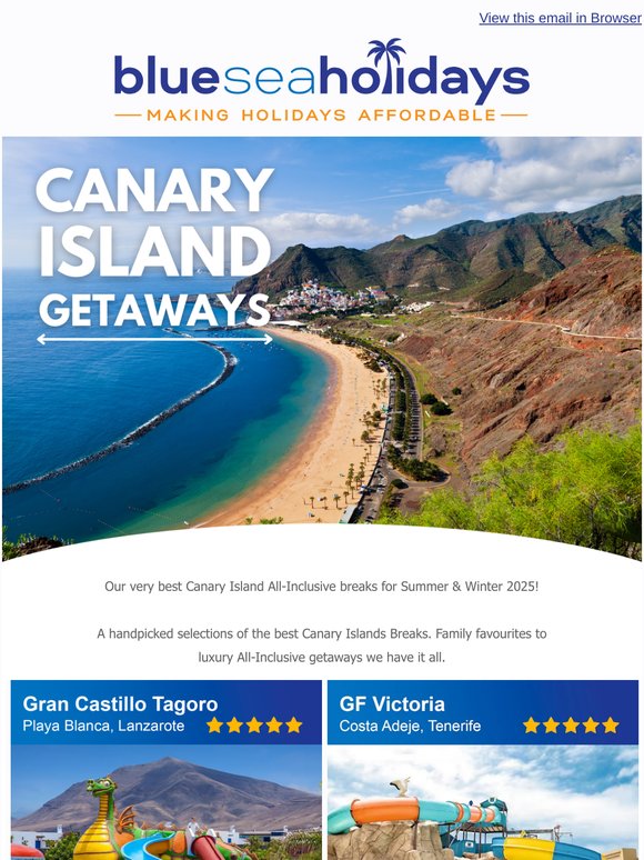 ☀️ Unwind in the Canary Islands 🌴 All-Inclusive Getaways from Just £335pp!
