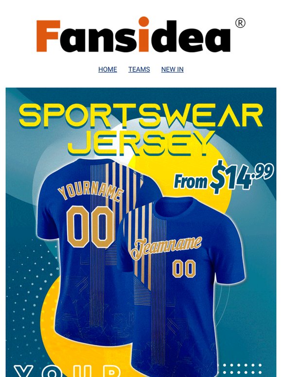 🌟Your Custom Summer Sports Look Just Dropped!