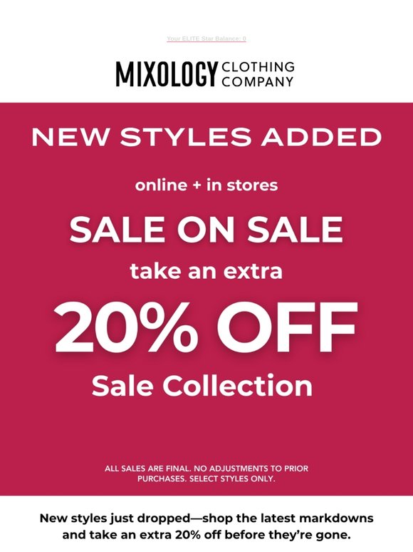 New Markdowns Just Dropped 🔥