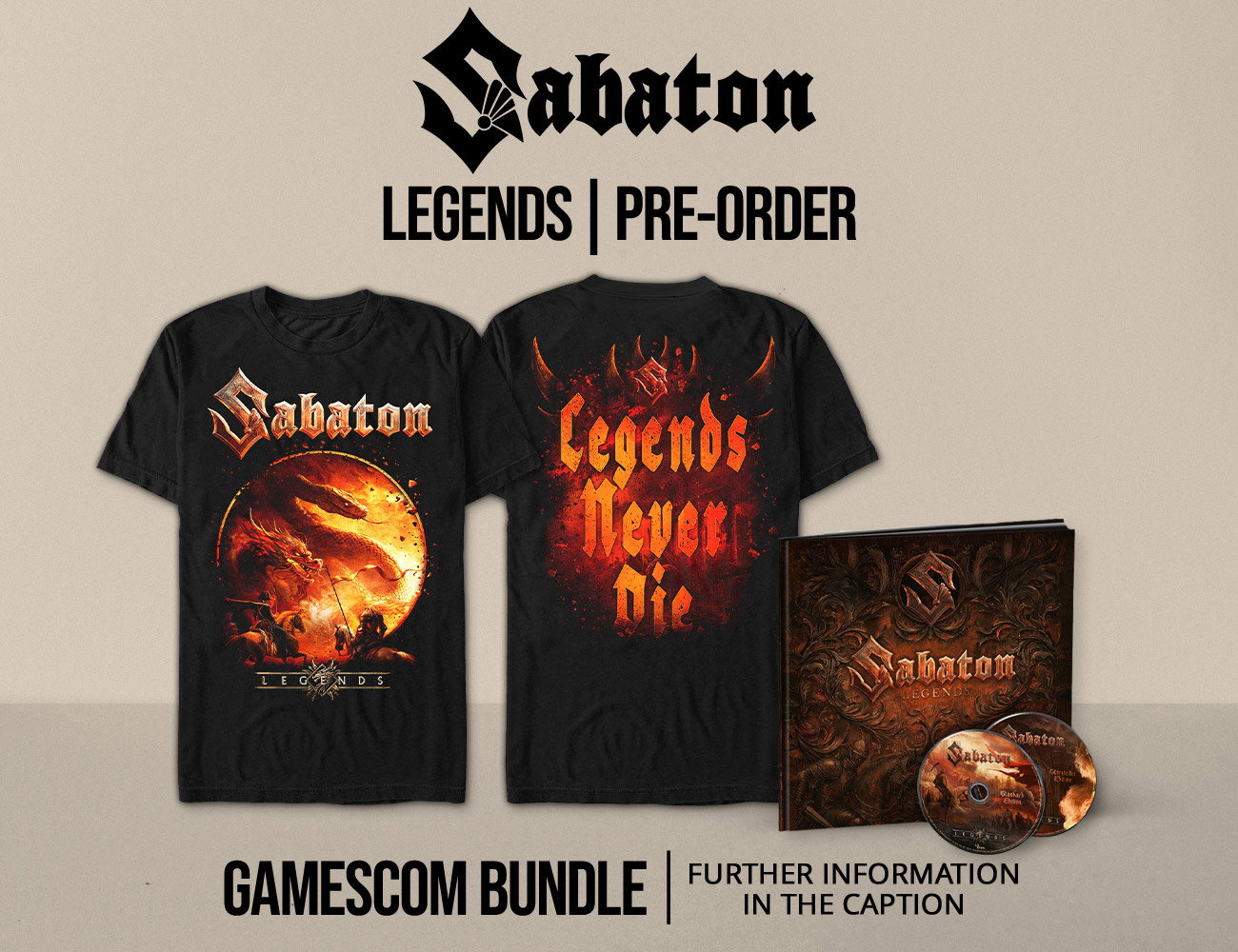Impericon: 🔥 New stuff from Sleep Token & Sabaton – pre-order now! | Milled