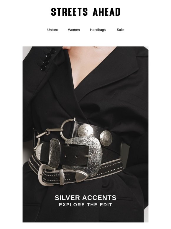Silver Details. Bold Finishes.