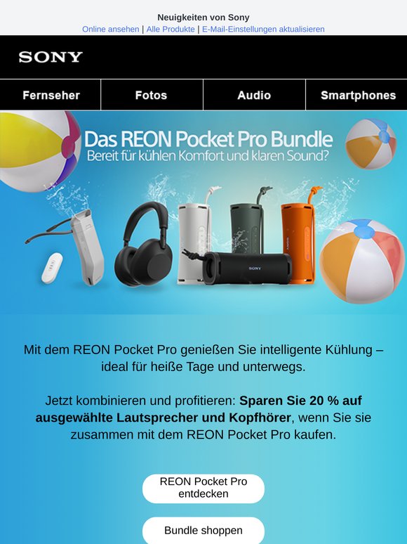 20 % sparen auf Audio & Zubehör im REON Bundle
