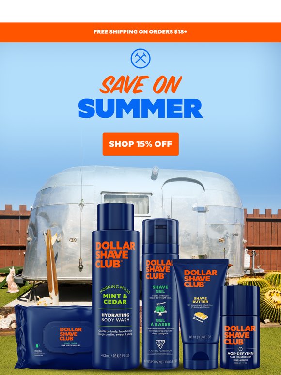 15% off our summer products 🔥