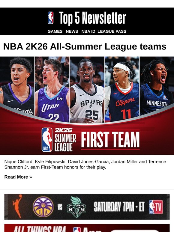 Summer League Wrap-up ☀️