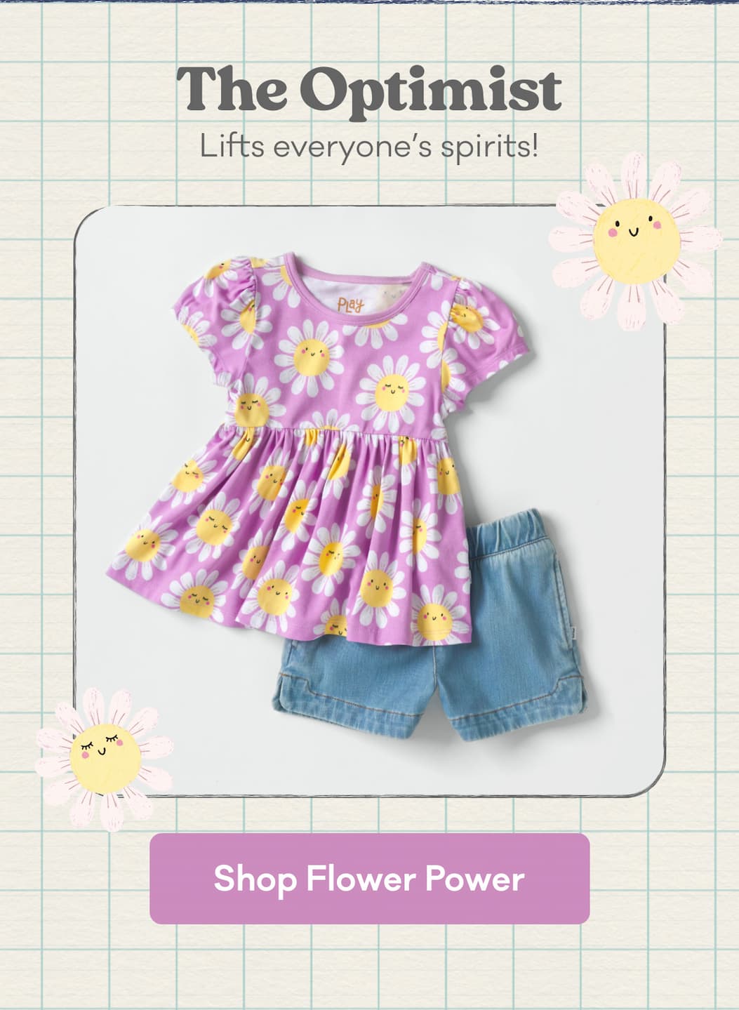 The Optimist | Lifts everyone's spirits! | Shop Flower Power