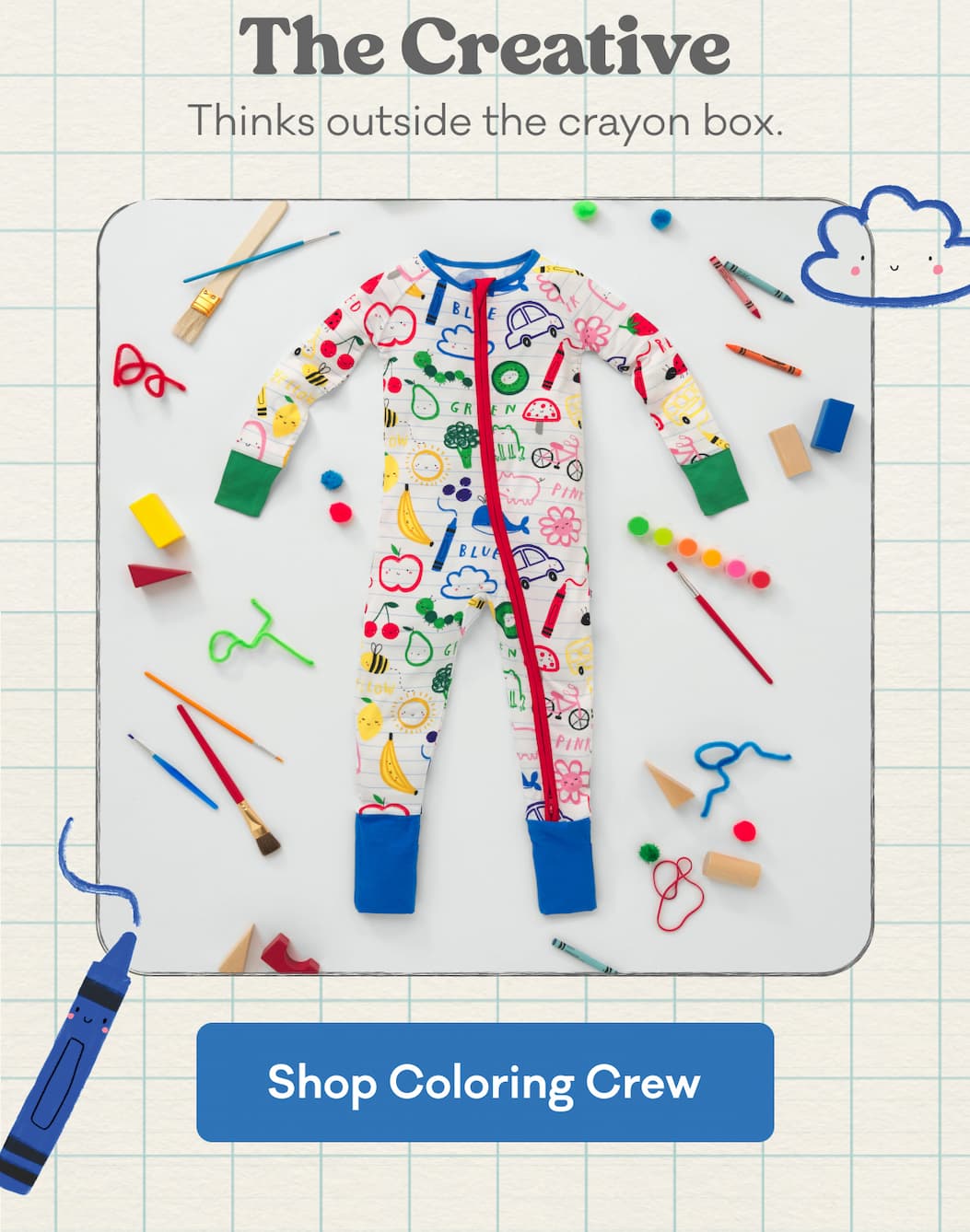 The Creative | Thinks outside the crayon box. | Shop Coloring Crew