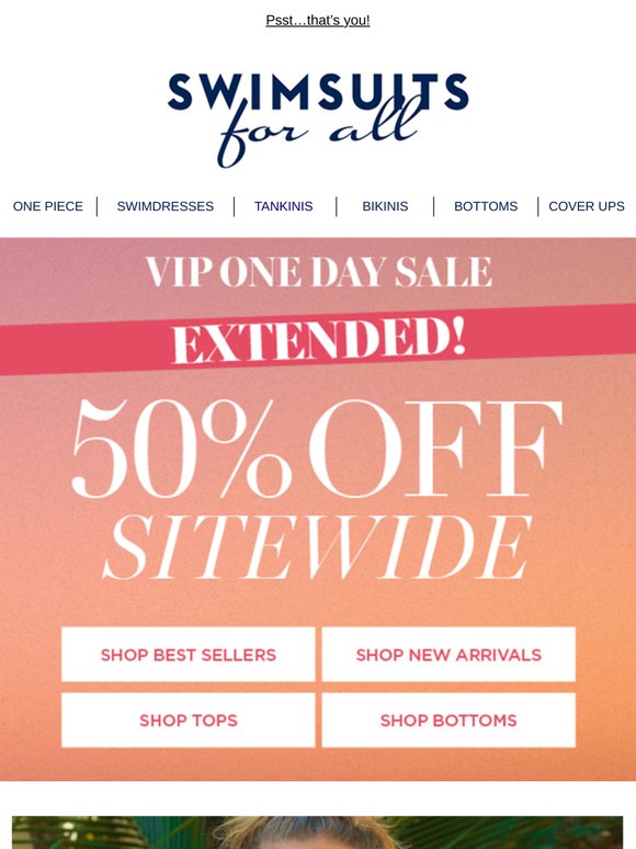 VIPs Still get 50% off everything…(Extended!)