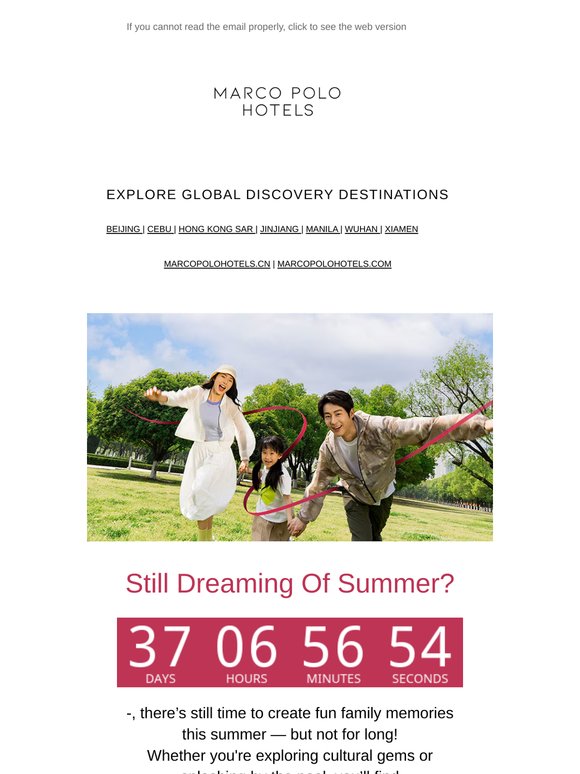 Still Dreaming Of Summer?
