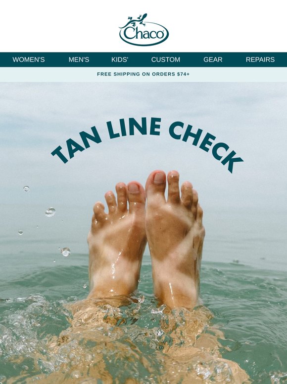 How's Your Chaco Tan Line?