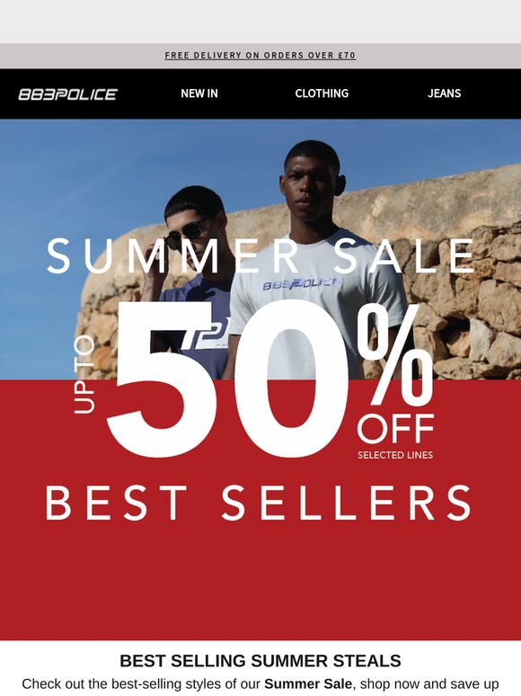 BEST SELLERS UP TO 50% OFF