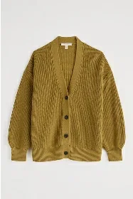 Image of the winding creek organic cotton knit cardigan