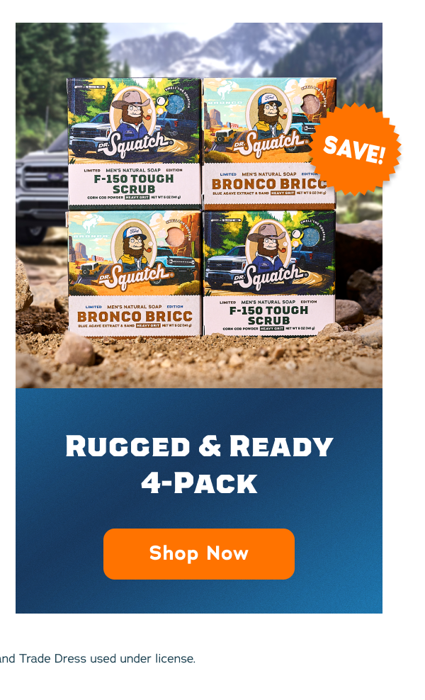 Rugged & Ready 4-Pack