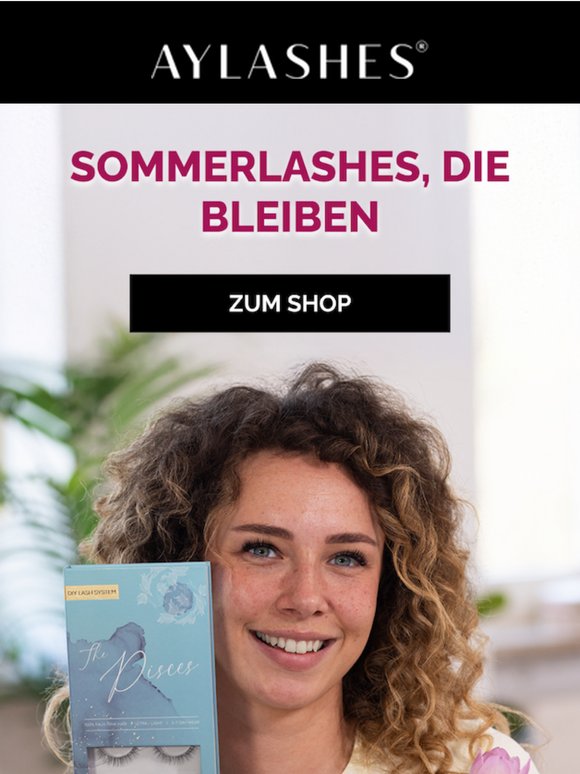 Dein Lash-Look hält auch bei 35 °C – so geht’s!🥵