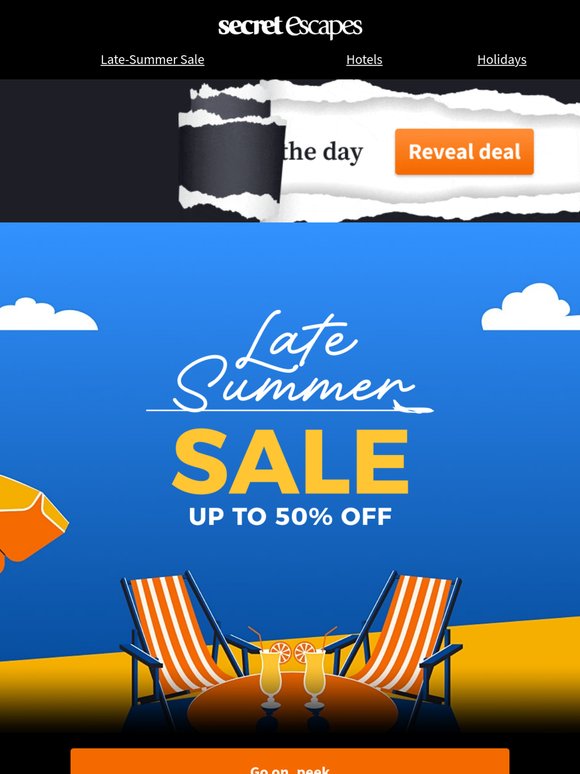 We’ve done sales, but not like this...