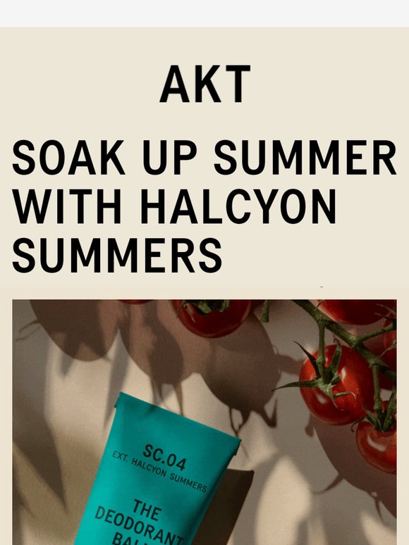 Soak up summer with Halcyon Summers