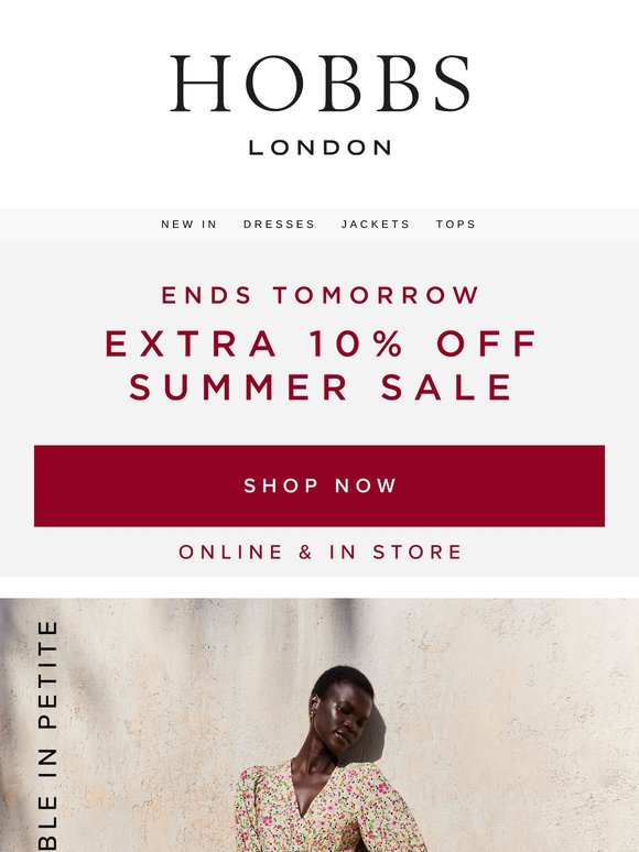 EXTRA 10% off – Sale dresses from £65.