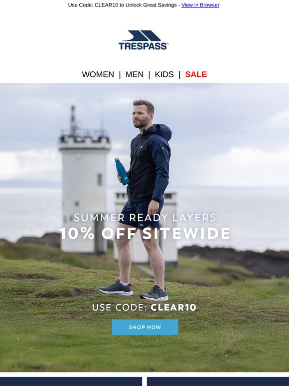 Up to 70% Off Jackets + an Extra 10% Off
