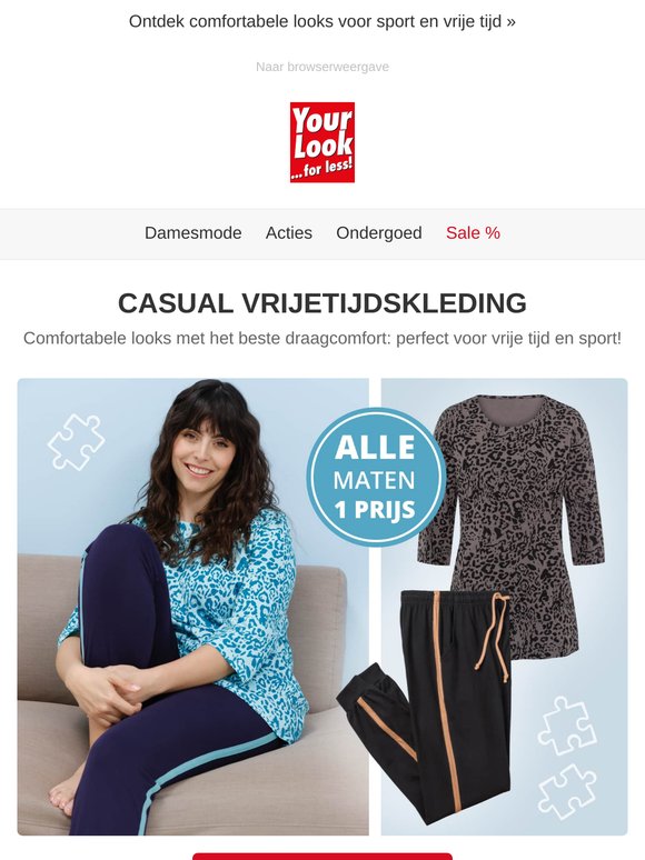 Casual mode voor vrije tijd ✨