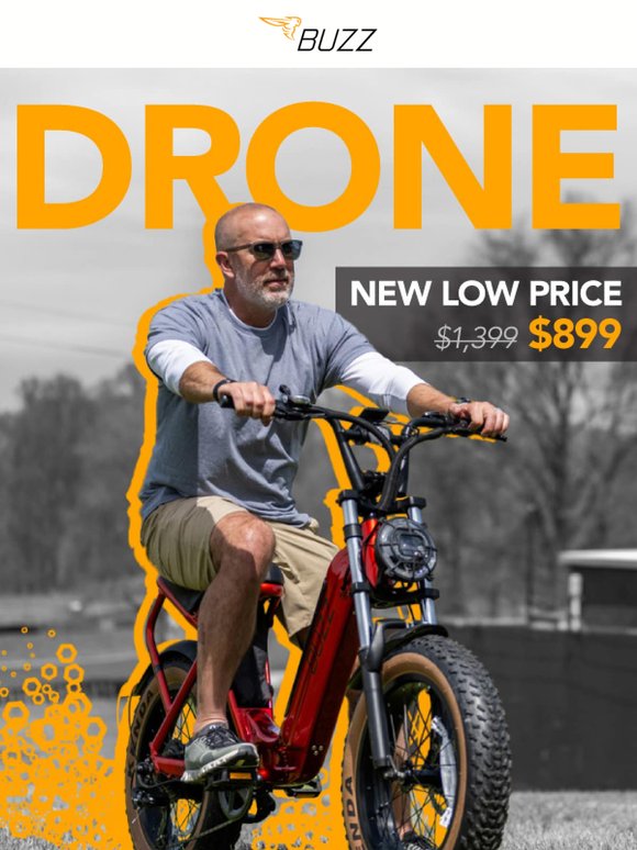 No need for a LOAN...with the DRONE EBIKE