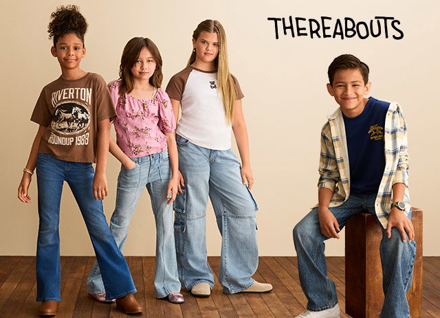 back-to-school deal | From $14.99 Kids' Thereabouts Denim, select styles | Coupon excluded. | Also in plus, husky & adaptive sizes.