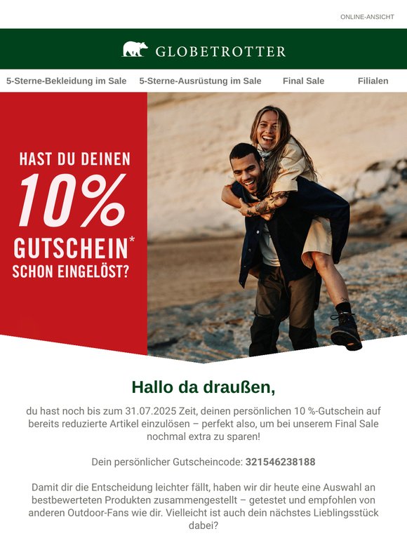 Entdecke unsere bestbewerteten Produkte im Final Sale 🌟🏕️