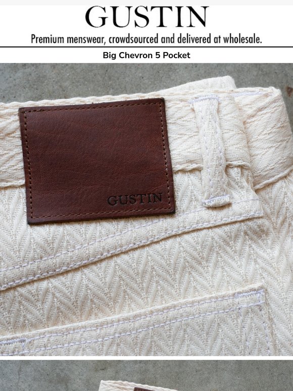 Big Chevron 5 Pocket | More Classic Jersey Polos | Pure Linen Stripe T-Shirts