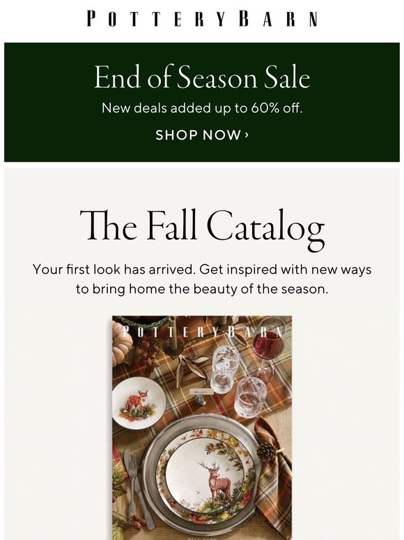 Your first look at our NEW Catalog