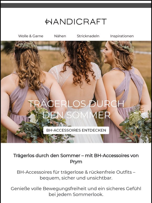 Mach Dich bereit für den Trägerlos-Look!