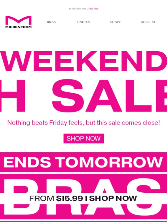Weekend Flash Sale 🌩️ Ends Tomorrow