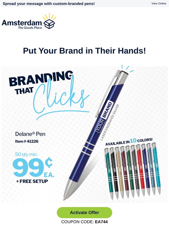 Breaking News: Branding That Pops