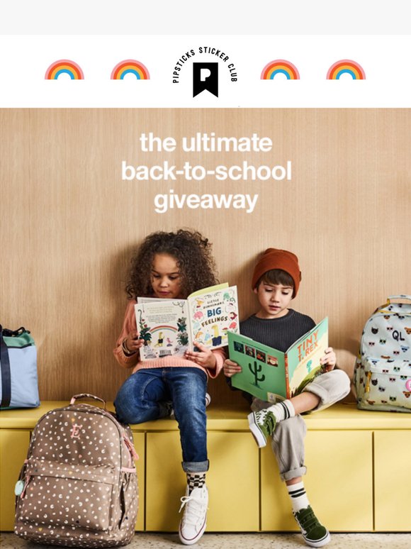 Win the Ultimate Back-to-School Giveaway!