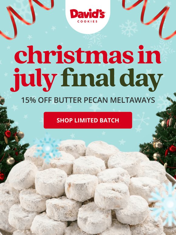 ⏰ Ends Tomorrow: 15% Off Secret-Recipe Meltaways