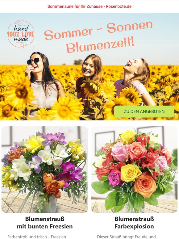💐 Sommerlaune für Ihr Zuhause