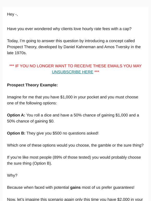 Why Clients Love Hourly Rate Fees (With a Cap)