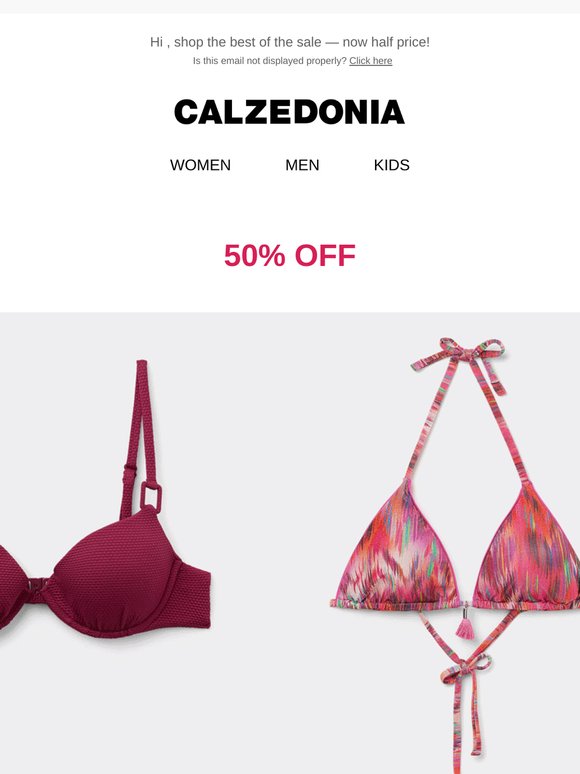 SALE: Build Your Bikini at 50% Off