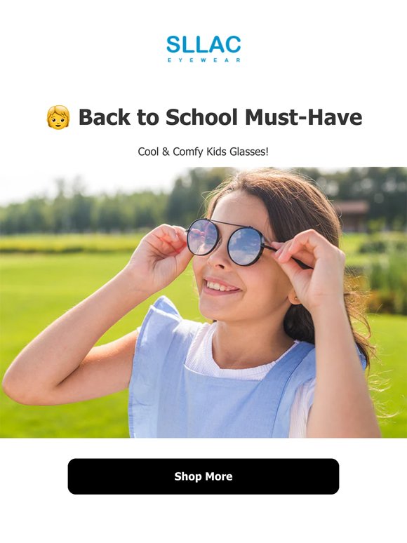 🧒 Back to School Must-Have: Cool & Comfy Kids Glasses!