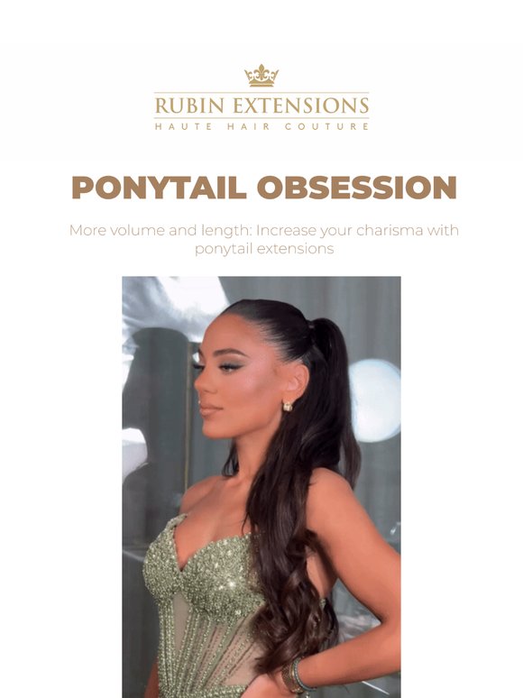 Ponytail obsession! Perfect for summer heat ☀️