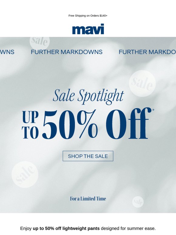 Up to 50% Off Summer Pants