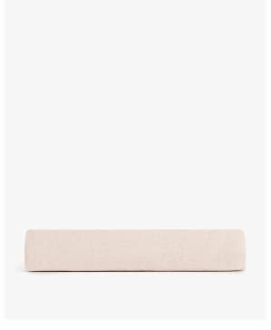 Linen Sheet in Bruised Peach